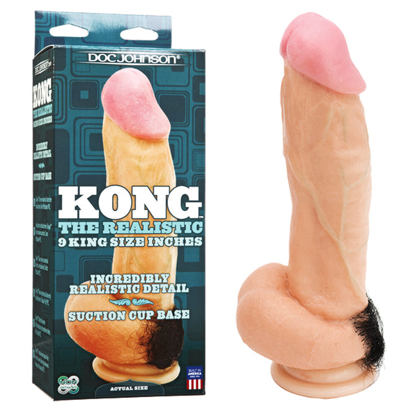 Kong - The Realistic Vibrating White