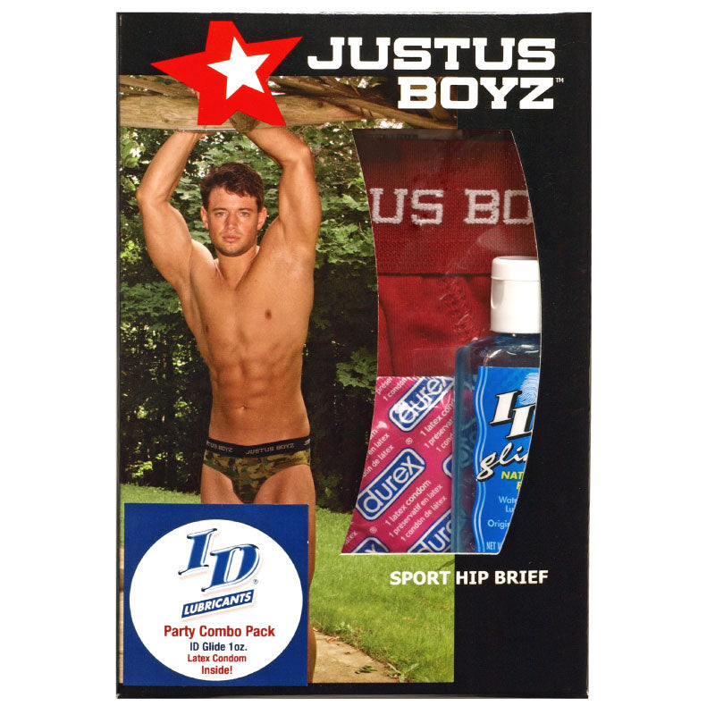 JB: Party Pack Hip Brief Red L