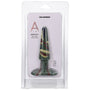 A - Play Groovy 5 in. Silicone Anal Plug Camouflage - Royal Sins