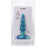 A - Play Groovy 5 in. Silicone Anal Plug Ocean - Royal Sins