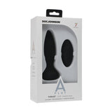 A - Play Thrust Adventurous Rechargeable Silicone Anal Plug with Remote Black - Royal Sins