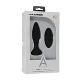 A - Play Vibe Beginner Rechargeable Silicone Anal Plug with Remote Black - Royal Sins
