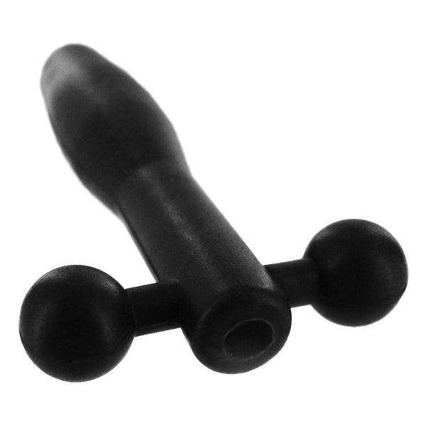 The Hallows Silicone Cum-Thru Barbell Penis Plug