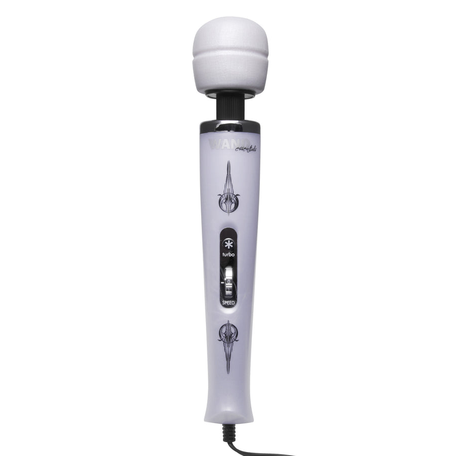 Wand Essentials 8 Speed Turbo Pearl Massager - 110V Rechargeable Wand Massager