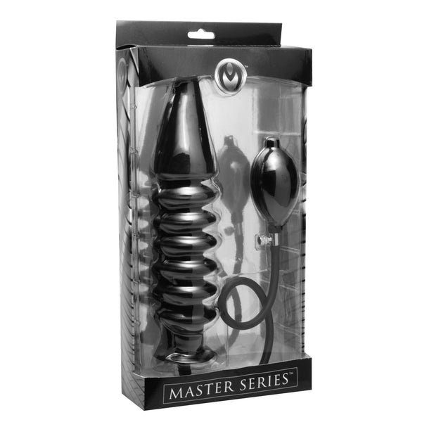 Accordion Inflatable XL Anal Plug - Royal Sins