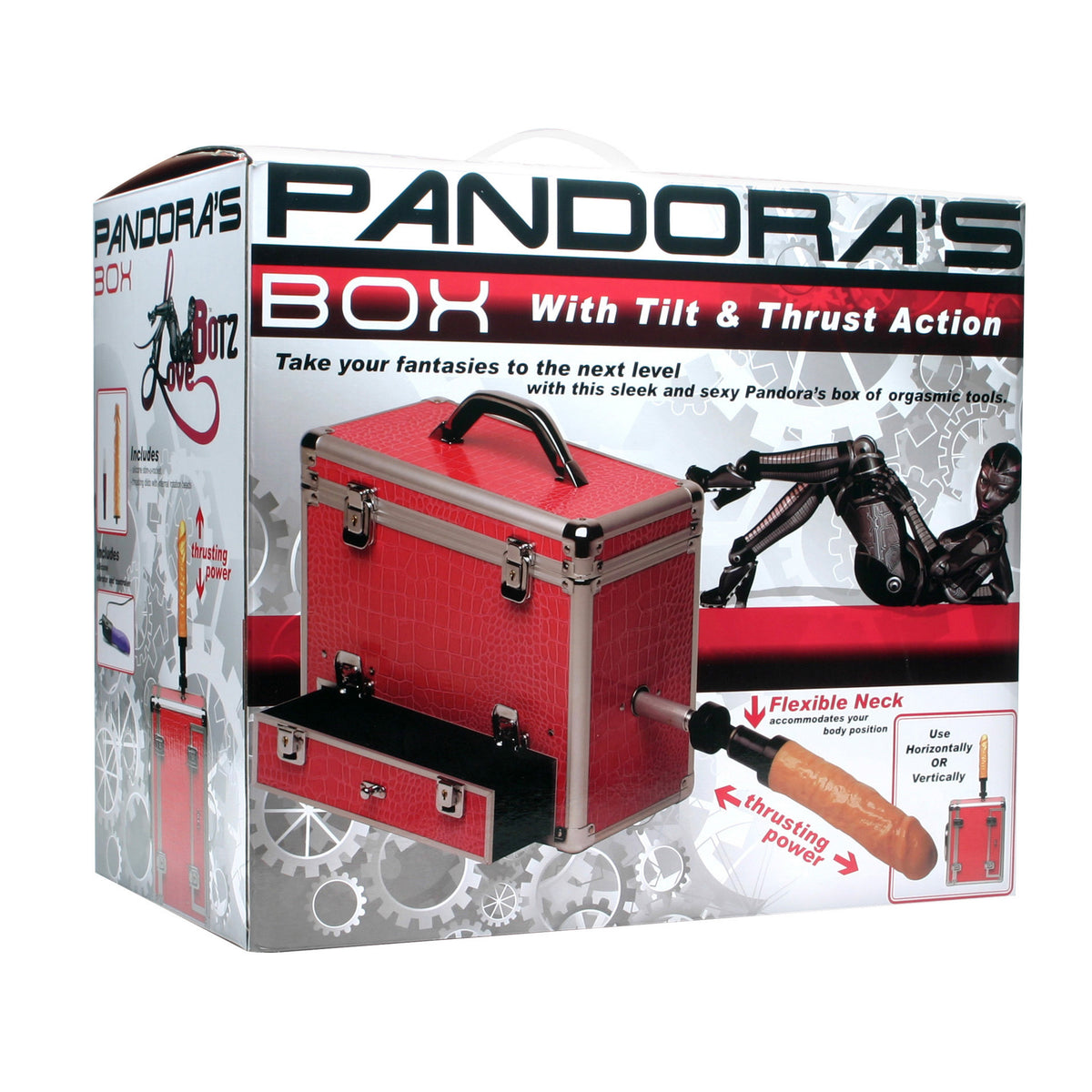 Pandoras Box Sex Machine with Universal Adapter