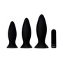 Adam &amp; Eve Rechargeable Vibrating Anal Plug Trainer Kit - Royal Sins
