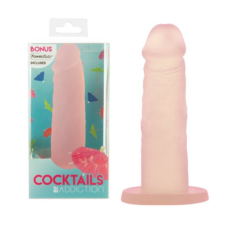 Addiction Cocktails Silicone Peach Bellini W/Power Bullet - Royal Sins