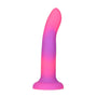 Addiction Glow - in - the - Dark Rave Dil 8" - Pink Purple - Royal Sins