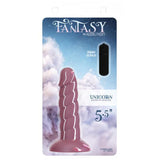 Addiction Unicorn Fantasy Dong 5.5 in. Pink With PowerBullet - Royal Sins