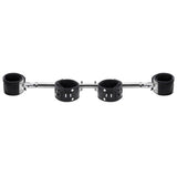 Adjustable Swiveling Spreader Bar with Leather Cuffs - Royal Sins