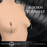 Adorn Triple Bead Nipple Clamp Set - Royal Sins