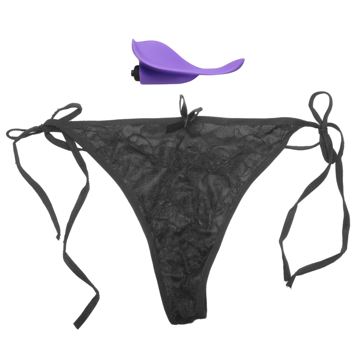 Vibrating Panties with Curved Silicone Vibe