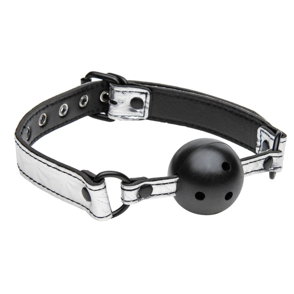 Platinum Bound Gagged Breathable Ball Gag