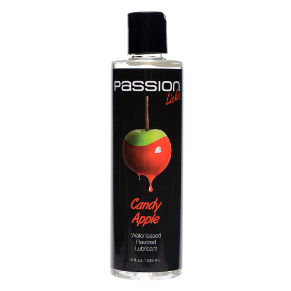 Passion Licks Candy Apple Water Based Flavored Lubricant - 8 oz