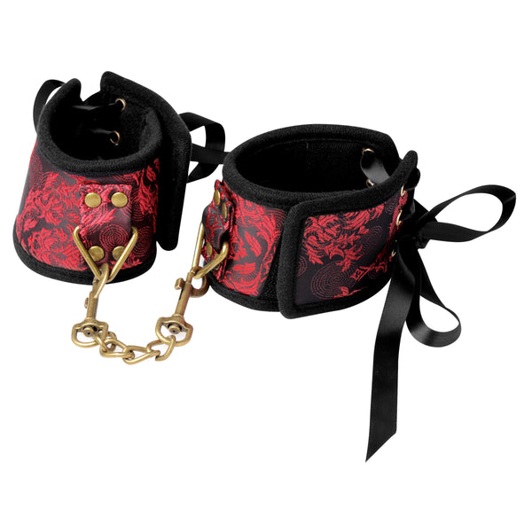 Red Dragon 5 Piece Satin Bondage Set