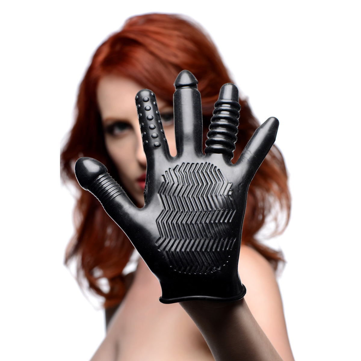 Pleasure Poker Textured Glove