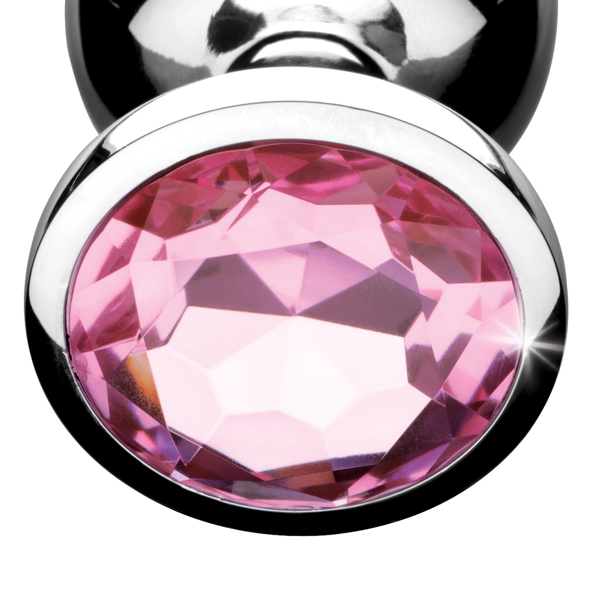 Pink Gem Anal Plug- Small