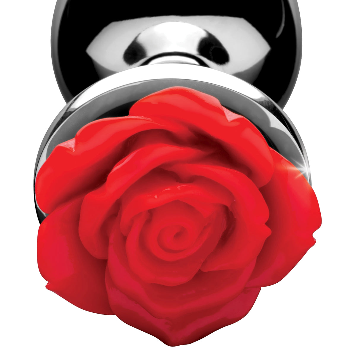 Red Rose Anal Plug- Large