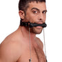 Silicone Bit Gag with Nipple Clamps