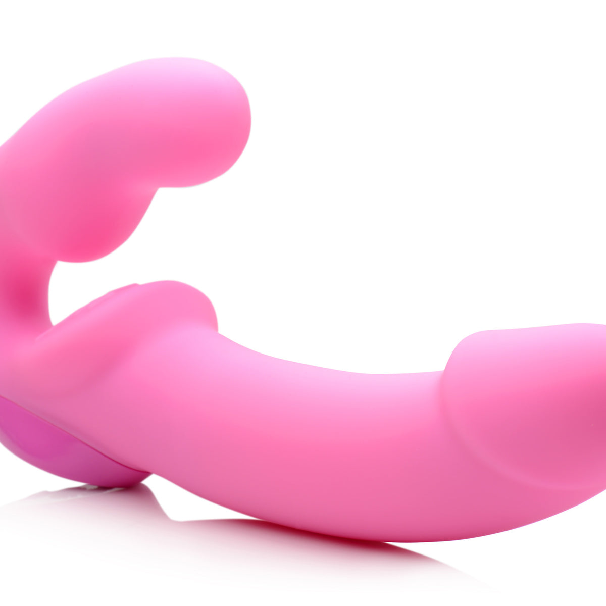 Urge Silicone Strapless Strap On With Remote- Pink