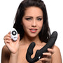 Urge Silicone Strapless Strap On With Remote- Black