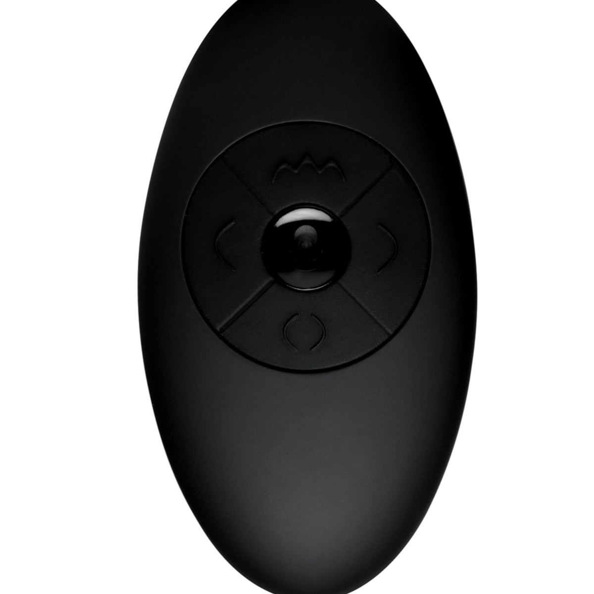 Silicone Vibrating and Thrusting Plug with Remote Control