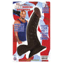 Afro American Whoppers 6.5in. Flexible Dong with Balls - Royal Sins