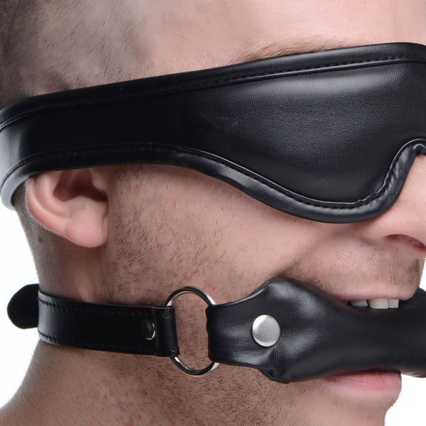 Padded Blindfold and Gag Set