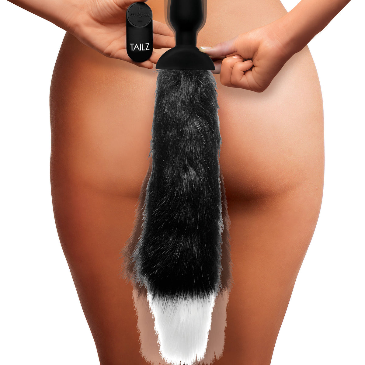 Remote Control Wagging Fox Tail Anal Plug