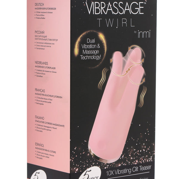 Vibrassage Twirl 10X Vibrating Clit Teaser