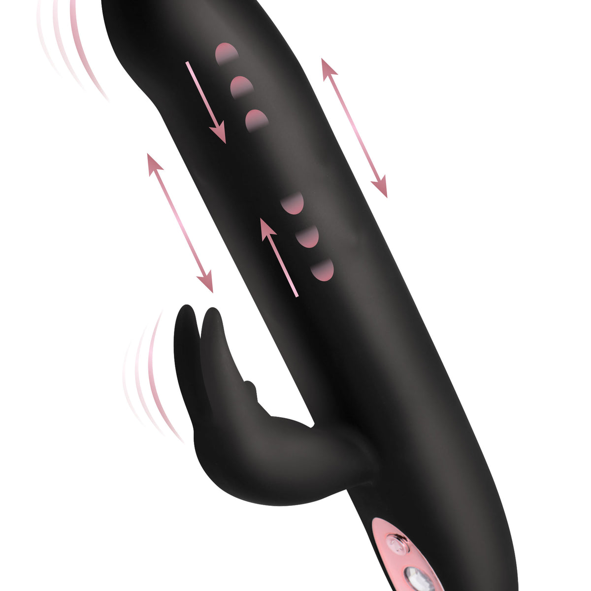 Royal Rabbits 10X Dancing Bead Silicone Rabbit Vibrator