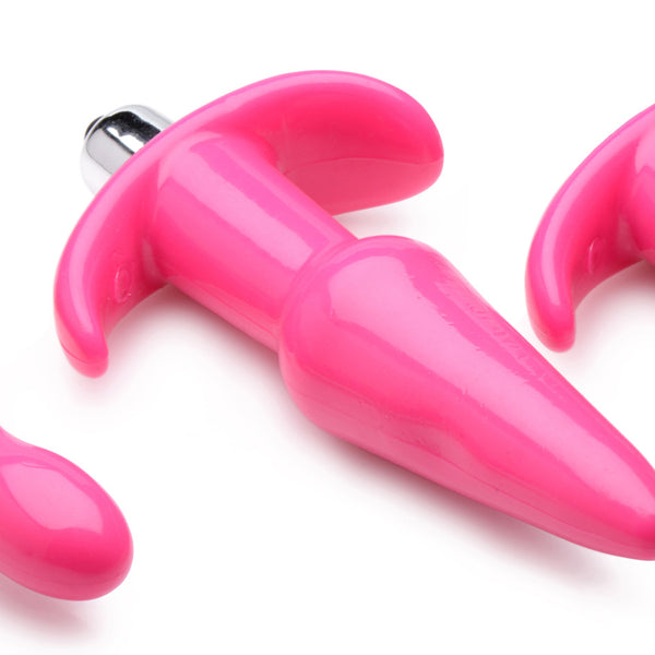 Thrill Trio Anal Plug Set - Pink