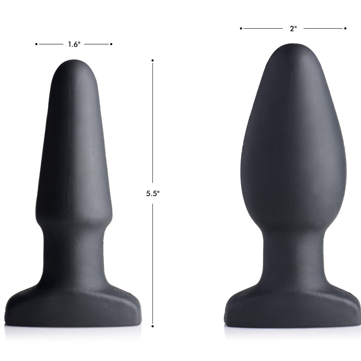 Worlds First Remote Control Inflatable 10X Vibrating Silicone Anal Plug