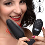 Worlds First Remote Control Inflatable 10X Vibrating Silicone Anal Plug