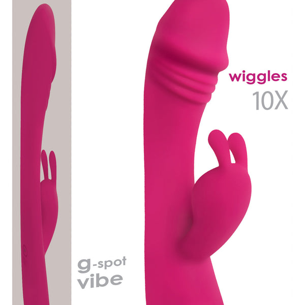 Wiggles 10X Silicone Rabbit Vibrator