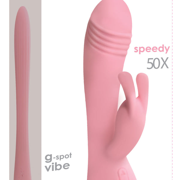 Speedy 50X Silicone Rabbit Vibrator