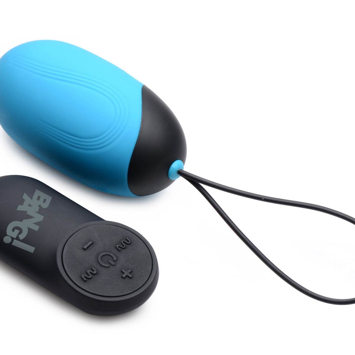 XL Silicone Vibrating Egg - Blue