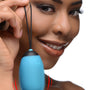 XL Silicone Vibrating Egg - Blue