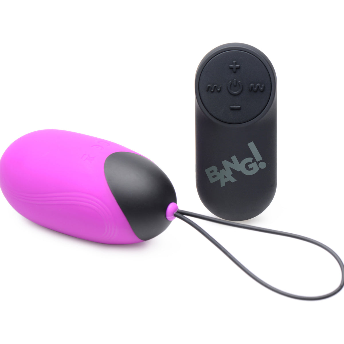 XL Silicone Vibrating Egg - Purple