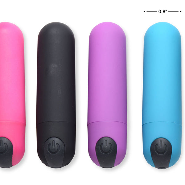 Vibrating Bullet with Remote Control - Pink