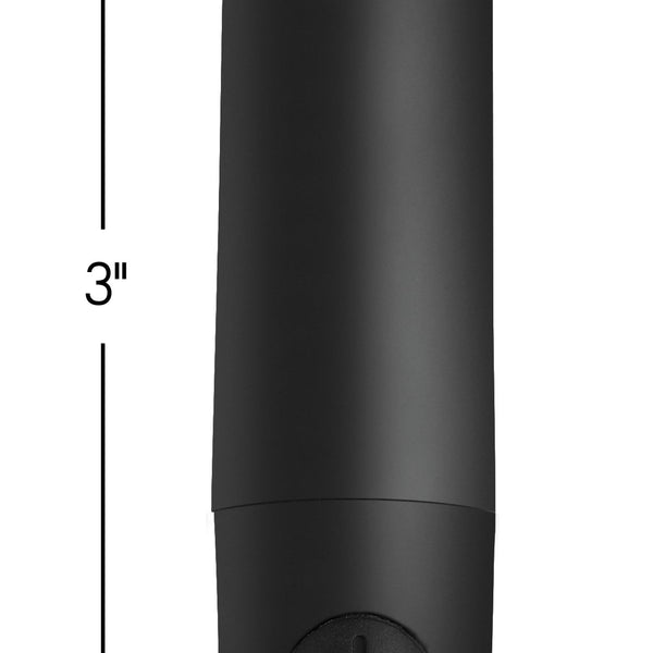 Vibrating Bullet with Remote Control - Black