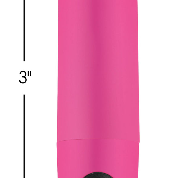 Vibrating Bullet with Remote Control - Pink