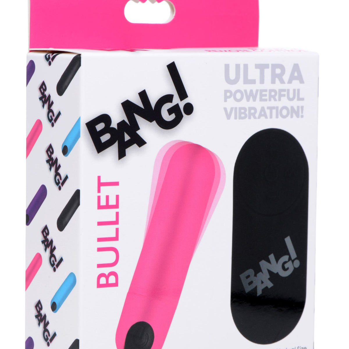 Vibrating Bullet with Remote Control - Pink