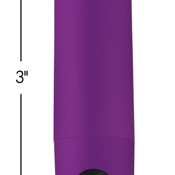 Vibrating Bullet with Remote Control - Purple