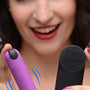 Vibrating Bullet with Remote Control - Purple