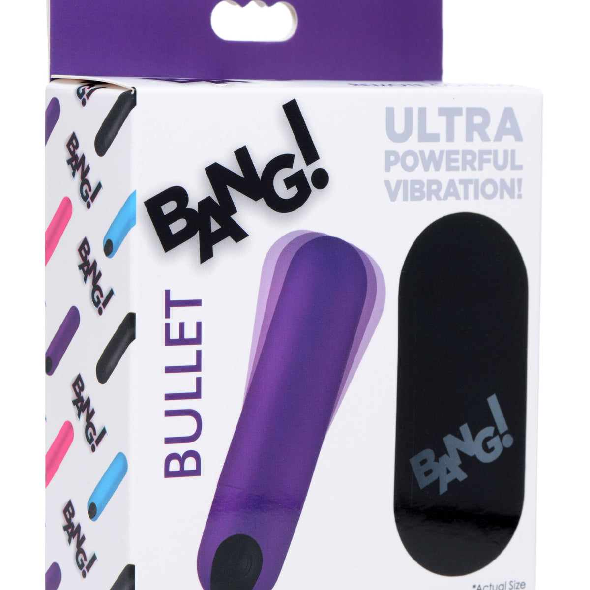 Vibrating Bullet with Remote Control - Purple