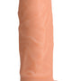 Power Pecker 7 Inch Silicone Dildo with Balls - Flesh