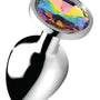 Rainbow Prism Gem Anal Plug - Large