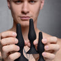 Triple Spire Tapered Silicone Anal Trainer Set